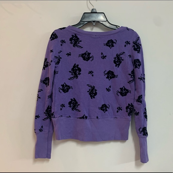 Splendid Black Rose Sweatshirt & Joe’s Jeans Jeggings - Picture 4 of 13